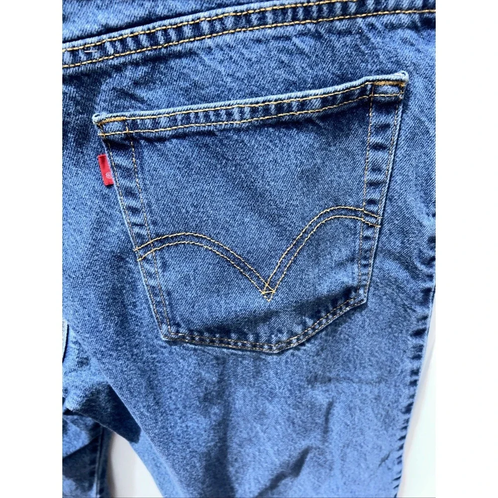 Levi's Men's 38x30 517 Bootcut Blue Jeans Zip Fly Medium Wash #9527